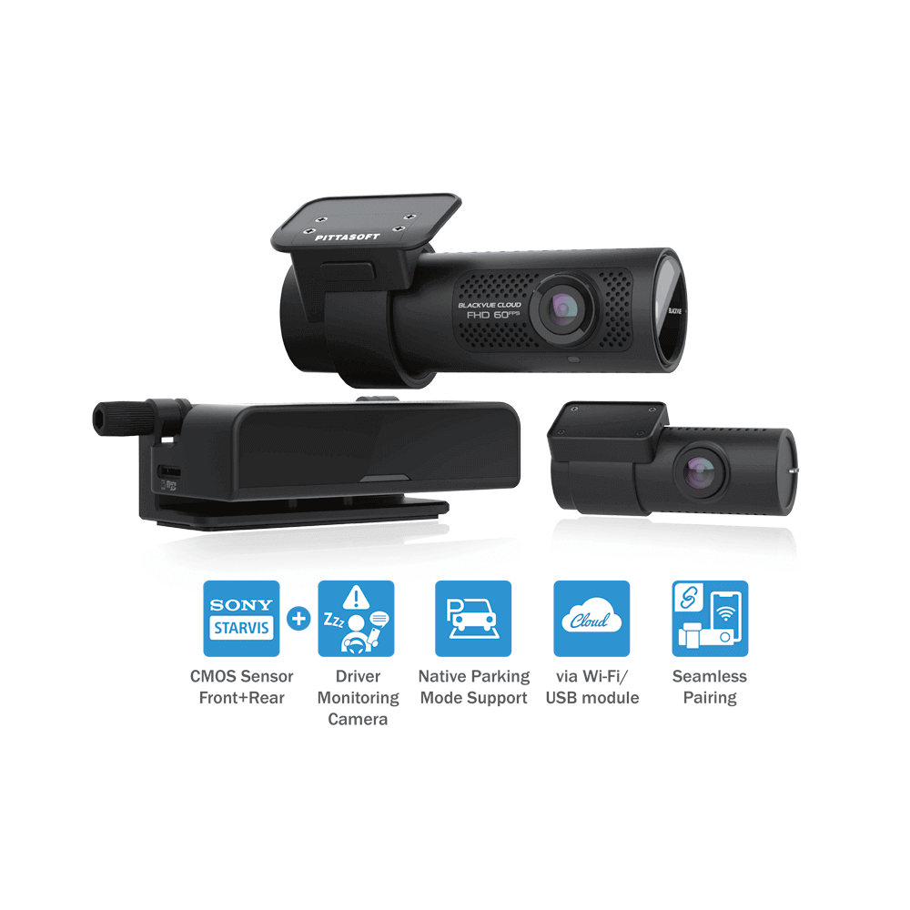 BlackVue DR750X-2CH PLUS Wi-Fi Cloud Dash Camera ( DR750X Series 2-Channel  )