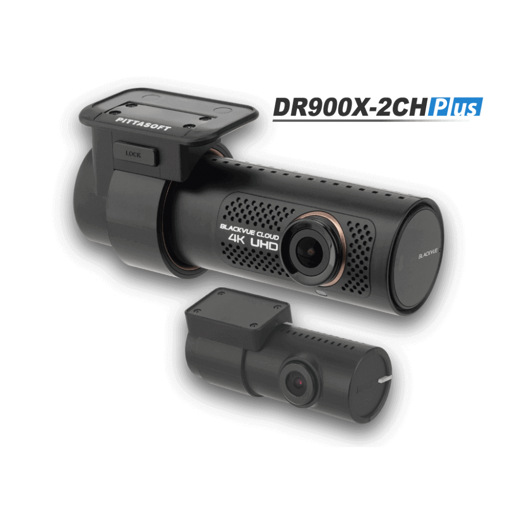 BlackVue DR900X-2CH Plus | 4K UHD Cloud Dashcam | Built-in Wi-Fi, GPS